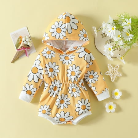 Girls Boys Floral Prints Outfits Long Sleeves Hooded Sweatshirt Romper Cute Clothes
Girls Boys Floral Prints Outfits Long Sleeves Hooded Sweatshirt Romper Cute Clothes