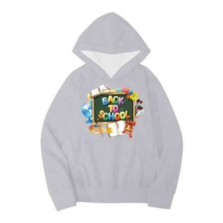 Child Toddler Boys Girls Start Of Cchool Season Long Sleeve Cartoon Prints Warm Hoodie Pullover Tops Sweat 2yo Boy Clothes Baby Sweater 12 Months Oversized Sweatshirts for Teen Girls Baby Shirt Thin
Child Toddler Boys Girls Start Of Cchool Season Long Sleeve Cartoon Prints Warm Hoodie Pullover Tops Sweat 2yo Boy Clothes Baby Sweater 12 Months Oversized Sweatshirts for Teen Girls Baby Shirt Thin
