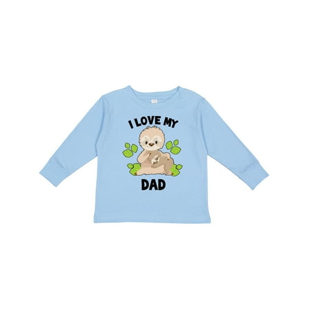 Inktastic Cute Sloth I Love My Dad with Green Leaves Boys or Girls Long Sleeve Toddler T-Shirt
Inktastic Cute Sloth I Love My Dad with Green Leaves Boys or Girls Long Sleeve Toddler T-Shirt