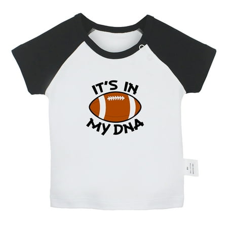 Football It s In My DNA Funny T shirt For Baby Newborn Babies T-shirts Infant Tops 0-24M Kids Graphic Tees Clothing (Short Black Raglan T-shirt 0-6 Months)
Football It s In My DNA Funny T shirt For Baby Newborn Babies T-shirts Infant Tops 0-24M Kids Graphic Tees Clothing (Short Black Raglan T-shirt 0-6 Months)