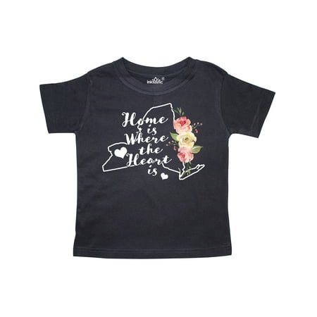 Inktastic New York Home is Where the Heart is with Watercolor Floral Gift Toddler Boy or Toddler Girl T-Shirt
Inktastic New York Home is Where the Heart is with Watercolor Floral Gift Toddler Boy or Toddler Girl T-Shirt
