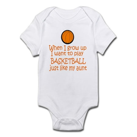 CafePress - Basketball...Just Like AUNT Infant Bodysuit - Baby Light Bodysuit
CafePress - Basketball...Just Like AUNT Infant Bodysuit - Baby Light Bodysuit