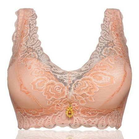 Zpanxa Nursing Bras Women Bra No Rims Lace Beautiful Back Anti-burnout Breast-feeding Underwear Womens Bras Beige 75
Zpanxa Nursing Bras Women Bra No Rims Lace Beautiful Back Anti-burnout Breast-feeding Underwear Womens Bras Beige 75