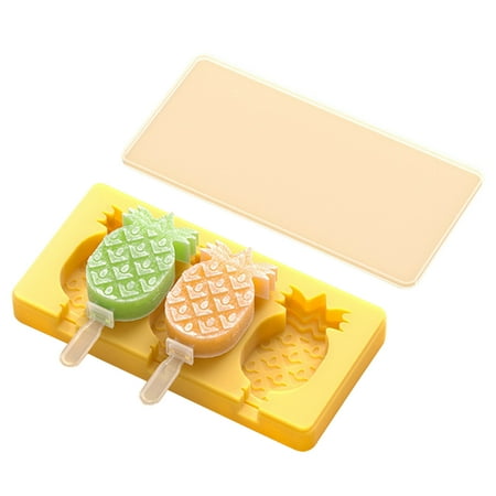Silicone Ice-Pop Molds Pineapple Ice Cream Mould Popsicles Moulds Food Grade DIY Frozen Dessert Ice Cream Moulds For Children
Silicone Ice-Pop Molds Pineapple Ice Cream Mould Popsicles Moulds Food Grade DIY Frozen Dessert Ice Cream Moulds For Children