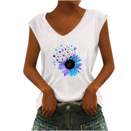 YFPWM Clothes for Women Clearance Sale Fringe Tops Corset Tops Trendy Tops Petite Tops Print V-Neck Sleeveless T Shirt
YFPWM Clothes for Women Clearance Sale Fringe Tops Corset Tops Trendy Tops Petite Tops Print V-Neck Sleeveless T Shirt