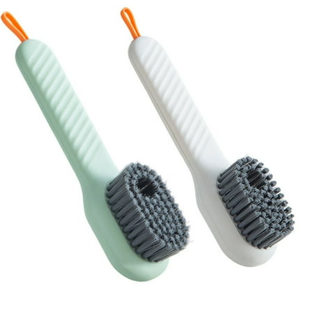 Soft Cleaning Brush with Long Handle Lightweight Portable Brush for Countertops Shoes and Kitchen Green
Soft Cleaning Brush with Long Handle Lightweight Portable Brush for Countertops Shoes and Kitchen Green