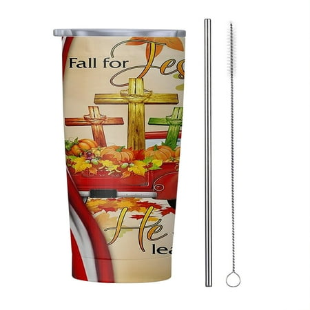 Fall For Jesus He Never Leaves Christian Lover 20oz Tumbler Insulated Stainless Steel Water Bottle Portable Travel Coffee Tea Mug Cup
Fall For Jesus He Never Leaves Christian Lover 20oz Tumbler Insulated Stainless Steel Water Bottle Portable Travel Coffee Tea Mug Cup