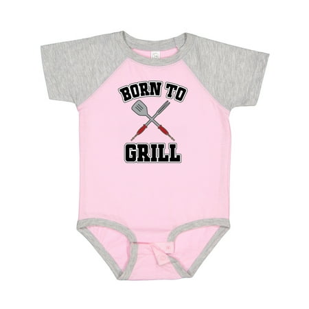 Inktastic BBQ Born to Grill Gift Gift Baby Boy or Baby Girl Bodysuit