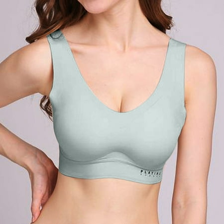 uikmnh Bras for Women Women s Trackless Underwire Vest Ice Silk Back Sports Sleep Latex Bra Underwear
uikmnh Bras for Women Women s Trackless Underwire Vest Ice Silk Back Sports Sleep Latex Bra Underwear