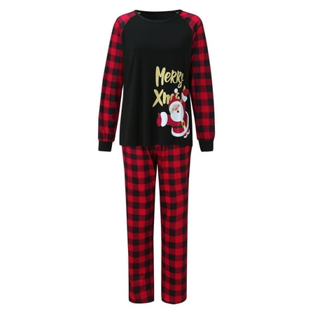 Christmas Gifts Family Pajamas Christmas Pajamas Decorative Pajamas Set With Various Patterns Polyester Black L
Christmas Gifts Family Pajamas Christmas Pajamas Decorative Pajamas Set With Various Patterns Polyester Black L