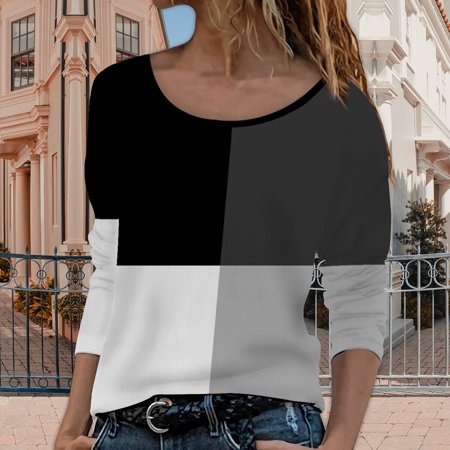Aueoeo Workout Shirts for Women Womens Long Sleeve Blouse Fashion Women Casual Print Round Neck Long Sleeve Loose T-Shirt Autumn Blouse Pullover Tops
Aueoeo Workout Shirts for Women Womens Long Sleeve Blouse Fashion Women Casual Print Round Neck Long Sleeve Loose T-Shirt Autumn Blouse Pullover Tops