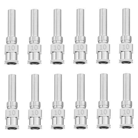 NUOLUX 12Pcs Stainless Steel Unbending Dispensing Needles Accuracy Precision Blunt Tips
NUOLUX 12Pcs Stainless Steel Unbending Dispensing Needles Accuracy Precision Blunt Tips