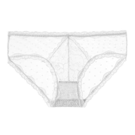 TAIAOJING Womens Cotton Briefs Ladies Transparent Lace Hollow Breathable Quality Underpants Underwear Panties Brief
TAIAOJING Womens Cotton Briefs Ladies Transparent Lace Hollow Breathable Quality Underpants Underwear Panties Brief