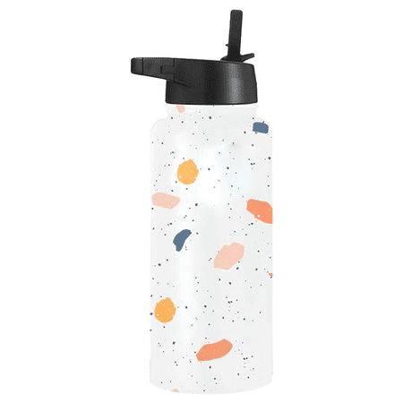 Triple-Insulated Stainless Steel Water Bottle with Straw Lid - Flip-Top Lid - Wide-Mouth Cap Insulated Water Bottles Keeps Hot and Cold Shape 12
Triple-Insulated Stainless Steel Water Bottle with Straw Lid - Flip-Top Lid - Wide-Mouth Cap Insulated Water Bottles Keeps Hot and Cold Shape 12