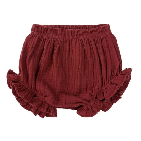 Odeerbi Baby Bloomers Diaper Cover Newborn Toddler Bag Fart Pants Solid Color Casual Briefs Big Butt Shorts Bread Pants Burgundy
Odeerbi Baby Bloomers Diaper Cover Newborn Toddler Bag Fart Pants Solid Color Casual Briefs Big Butt Shorts Bread Pants Burgundy
