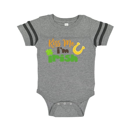 Inktastic Saint Patrick s Day Kiss Me I m Irish Clovers Gift Baby Boy or Baby Girl Bodysuit
Inktastic Saint Patrick s Day Kiss Me I m Irish Clovers Gift Baby Boy or Baby Girl Bodysuit