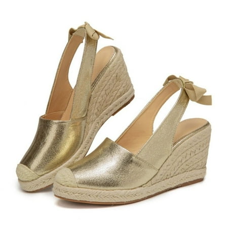 Wedges Sandals For Womensm Fashion Closed Toe Bandage Espadrille Platform Stylish Slingback Summer Shoes
Wedges Sandals For Womensm Fashion Closed Toe Bandage Espadrille Platform Stylish Slingback Summer Shoes