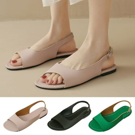 Cethrio Sandals for Women Flats Shoes- Wide Width Flat Band Fish Mouth on Clearance Green Dressy Sandals/ Slides Size 7.5
Cethrio Sandals for Women Flats Shoes- Wide Width Flat Band Fish Mouth on Clearance Green Dressy Sandals/ Slides Size 7.5
