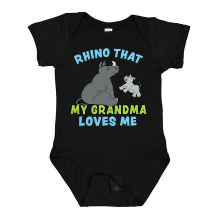 Inktastic Rhino That My Grandma Loves Me with Cute Rhinos Gift Baby Boy or Baby Girl Bodysuit
Inktastic Rhino That My Grandma Loves Me with Cute Rhinos Gift Baby Boy or Baby Girl Bodysuit