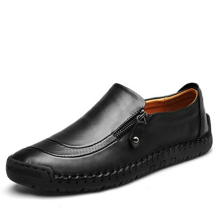 Classic Men s Casual Shoes Genuine Leather Breathable Men Soft Flats Moccasins Loafers Zipper Men s Driving Male Loafers Shoes
Classic Men s Casual Shoes Genuine Leather Breathable Men Soft Flats Moccasins Loafers Zipper Men s Driving Male Loafers Shoes