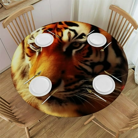 BCIIG Tiger Rose Christmas Tree Round Table Cover Stain Resistant Washable Indoor Outdoor Tablecloth Kitchen Dining Wedding Parties 100% Polyester Fiber Christmas Decor 46-50
BCIIG Tiger Rose Christmas Tree Round Table Cover Stain Resistant Washable Indoor Outdoor Tablecloth Kitchen Dining Wedding Parties 100% Polyester Fiber Christmas Decor 46-50
