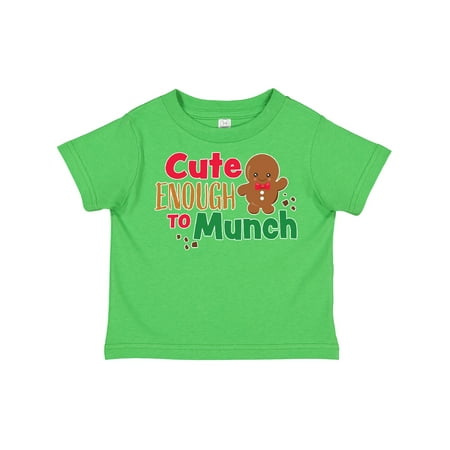 Inktastic Cute Enough to Munch with Gingerbread Man Gift Toddler Boy or Toddler Girl T-Shirt
Inktastic Cute Enough to Munch with Gingerbread Man Gift Toddler Boy or Toddler Girl T-Shirt