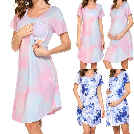Tejiojio Maternity/Labor/Nursing Clothing Clearance Pregnant Women Maternity Clothes Breastfeeding Colorful Casual Dress Pajamas
Tejiojio Maternity/Labor/Nursing Clothing Clearance Pregnant Women Maternity Clothes Breastfeeding Colorful Casual Dress Pajamas