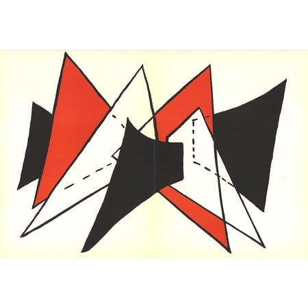 Alexander Calder-DLM No. 141 Pages 4,5-1963 Lithograph