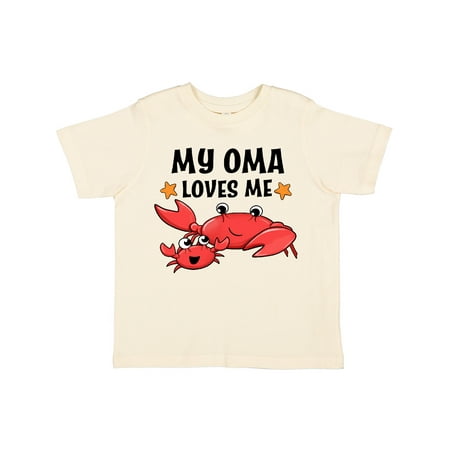 Inktastic My Oma Loves Me- cute crab family Gift Toddler Boy or Toddler Girl T-Shirt
Inktastic My Oma Loves Me- cute crab family Gift Toddler Boy or Toddler Girl T-Shirt