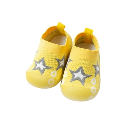 Sanviglor Baby Floor Sock Shoes First Walker Walking Shoe Knit Upper Flats Indoor Casual Lightweight Socks Comfort Slip On Yellow 8.5C
Sanviglor Baby Floor Sock Shoes First Walker Walking Shoe Knit Upper Flats Indoor Casual Lightweight Socks Comfort Slip On Yellow 8.5C