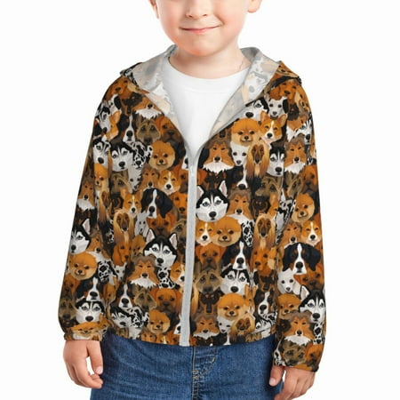 Zeuib Dogs Different Breeds Print Girls & Boys Sun Protection Hoodie with UPF 50+ Children’s Quick-Dry Jacket Perfect for Outdoor Activities-3 Years
Zeuib Dogs Different Breeds Print Girls & Boys Sun Protection Hoodie with UPF 50+ Children’s Quick-Dry Jacket Perfect for Outdoor Activities-3 Years