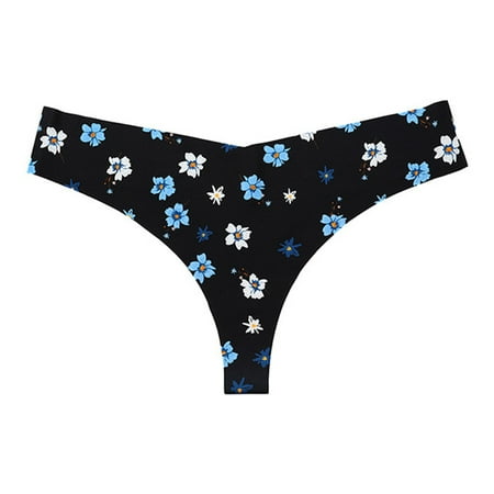 Seamless Panties Womens Thong Seamless Panties Ice Silk Breathable Quick Drying Sports Thong Panties Black L 3pcs
Seamless Panties Womens Thong Seamless Panties Ice Silk Breathable Quick Drying Sports Thong Panties Black L 3pcs