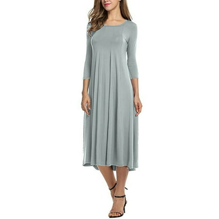 Womens Holiday Casual Swing Dress Perfect With High Heels Or Short Boots Solid Color Tie Neck Casual High Waist 2XL Gray
Womens Holiday Casual Swing Dress Perfect With High Heels Or Short Boots Solid Color Tie Neck Casual High Waist 2XL Gray