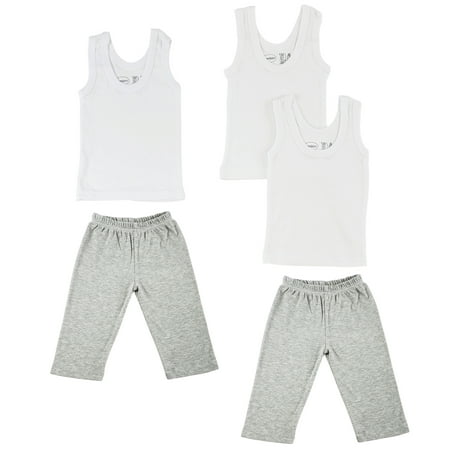 Bambini Mix N Match Tank Tops & Track Sweatpants 5pc (Baby Boys or Baby Girls Unisex)
Bambini Mix N Match Tank Tops & Track Sweatpants 5pc (Baby Boys or Baby Girls Unisex)