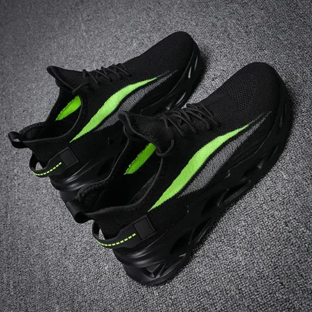 Men‘s Knit Shock Absorption Lightweight Breathable Running Shoes Blade Tyle Shoes Walking Sneakers Athletic Footwear
Men‘s Knit Shock Absorption Lightweight Breathable Running Shoes Blade Tyle Shoes Walking Sneakers Athletic Footwear