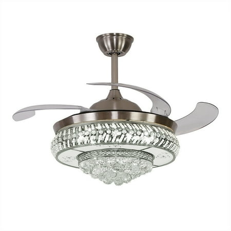 OUKANING 42 Ceiling Fan Lamp Invisible Blade LED Chandelier Light w/ Remote Control USA
OUKANING 42 Ceiling Fan Lamp Invisible Blade LED Chandelier Light w/ Remote Control USA