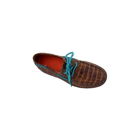 Ladies Loafer Belly Print Causal Boots - Brown - Size 6B