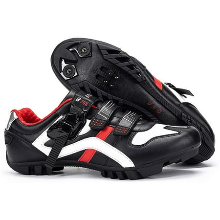 BUCKLOS Mountain Bike Shoes Bike Riding Shoe Men Womens Indoor Cycling Shoes