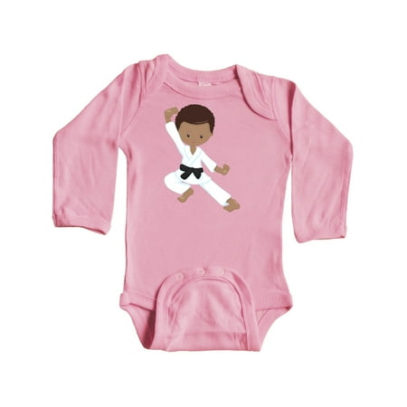 Inktastic African American Boy Black Belt Karate Pose Gift Baby Boy Long Sleeve Bodysuit
Inktastic African American Boy Black Belt Karate Pose Gift Baby Boy Long Sleeve Bodysuit