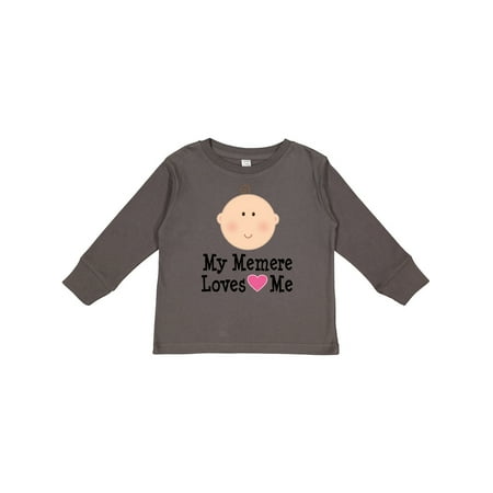 Inktastic Me Memere Loves Me Grandchild Gift Toddler Toddler Girl Long Sleeve T-Shirt
Inktastic Me Memere Loves Me Grandchild Gift Toddler Toddler Girl Long Sleeve T-Shirt