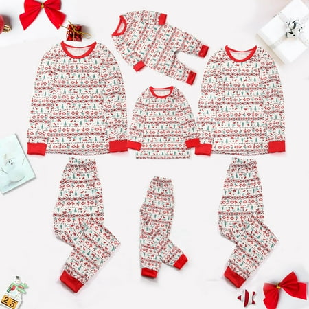 Dadaria Christmas Pajamas for Family Christmas Parent Child Outfit Baby Printed Family Matching Pajamas Crawl White Toddler 3M
Dadaria Christmas Pajamas for Family Christmas Parent Child Outfit Baby Printed Family Matching Pajamas Crawl White Toddler 3M