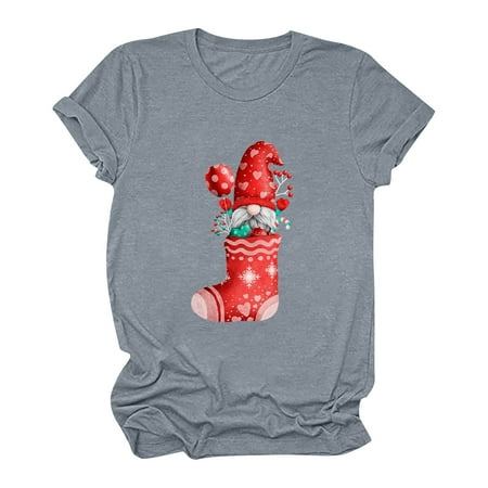 Corset Tops for Women Women s Short Sleeve Printed Casual Top Pullover T-shirt Round-Neck T Shirts for Women Gray XL
Corset Tops for Women Women s Short Sleeve Printed Casual Top Pullover T-shirt Round-Neck T Shirts for Women Gray XL