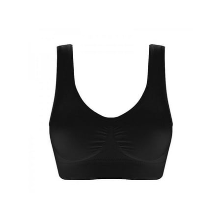 Black Color Large Size Seamless with Chest Pad Adjustment Type Without Steel Ring Sports Underwear
Black Color Large Size Seamless with Chest Pad Adjustment Type Without Steel Ring Sports Underwear