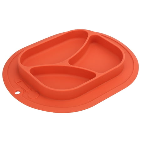 OKIMO 3-Grids Baby Suction Cup Kids Silicone Divided Plate Microwave Washable Safe Suction Plate Orange/Green/Blue
OKIMO 3-Grids Baby Suction Cup Kids Silicone Divided Plate Microwave Washable Safe Suction Plate Orange/Green/Blue