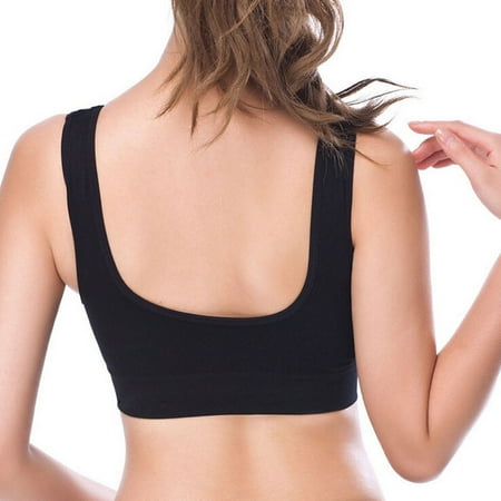 Umitay Cotton Underwear For Women Womens Thin No Mat Athletic Vest Fitness Sports Yoga Stretch Bra BK/XXL
Umitay Cotton Underwear For Women Womens Thin No Mat Athletic Vest Fitness Sports Yoga Stretch Bra BK/XXL