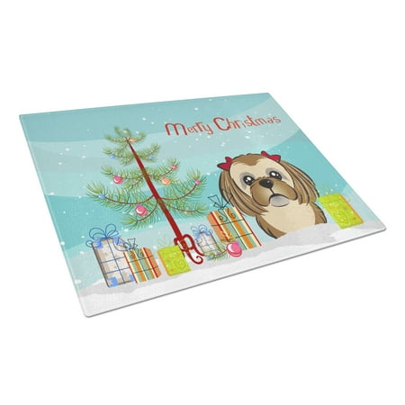 Caroline s Treasures BB1621LCB Christmas Tree and Chocolate Brown Shih Tzu Glass Cutting Board Large 12H x 16W
Caroline s Treasures BB1621LCB Christmas Tree and Chocolate Brown Shih Tzu Glass Cutting Board Large 12H x 16W