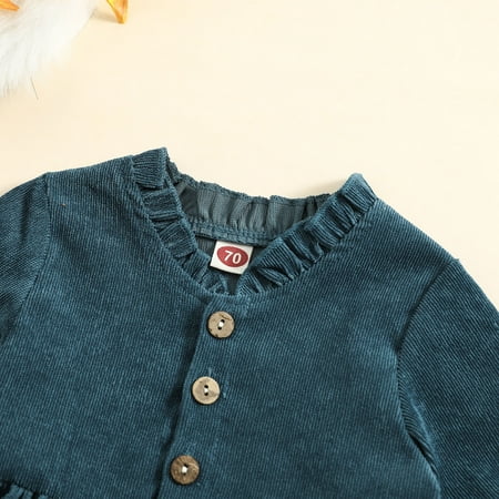 Cathalem And Dress Toddler Kids Baby Girls Infant Fashionable Solid Ruffle Collar Long Sleeves Princess Dress Belle Dress Dress Blue 18-24 Months
Cathalem And Dress Toddler Kids Baby Girls Infant Fashionable Solid Ruffle Collar Long Sleeves Princess Dress Belle Dress Dress Blue 18-24 Months