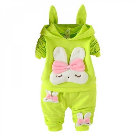 Malisata Spring Autumn Baby Girl Clothes Set Kids Girls Cotton Long Sleeve Cartoon Rabbit Hooded Sweatshirt Tops+Trousers Clothing Set
Malisata Spring Autumn Baby Girl Clothes Set Kids Girls Cotton Long Sleeve Cartoon Rabbit Hooded Sweatshirt Tops+Trousers Clothing Set