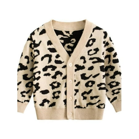 Leonard Kids Cardigan Sweater 1-8Y V-Neck Long Sleeve Knit Coat Button down Knitted Cardigan Jacket Children Outfits Leopard Print Sweater Cartoon Animal Pattern
Leonard Kids Cardigan Sweater 1-8Y V-Neck Long Sleeve Knit Coat Button down Knitted Cardigan Jacket Children Outfits Leopard Print Sweater Cartoon Animal Pattern