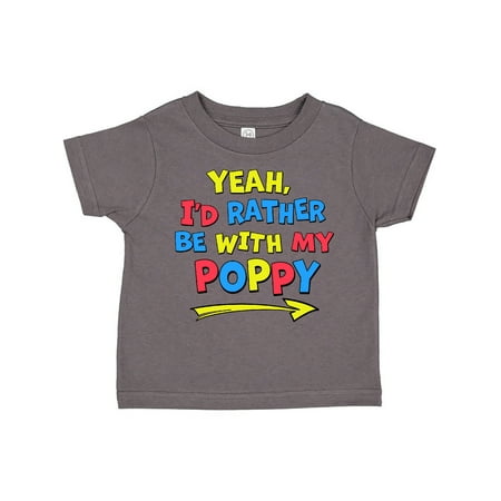 Inktastic Yeah I d Rather be with My Poppy in Red Yellow and Blue Gift Toddler Boy or Toddler Girl T-Shirt
Inktastic Yeah I d Rather be with My Poppy in Red Yellow and Blue Gift Toddler Boy or Toddler Girl T-Shirt
